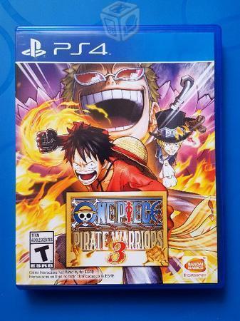 Seminuevo One Piece Pirate Warriors 3 PS4