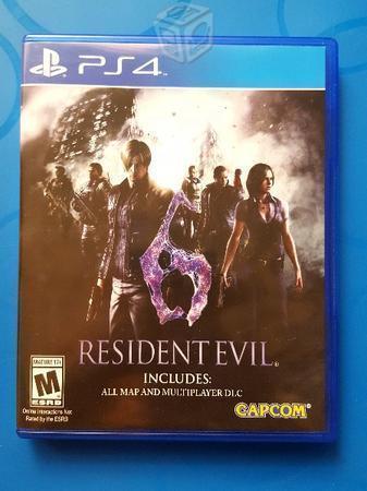 Seminuevo Resident Evil 6 PS4