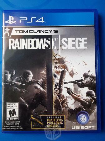 Seminuevo Tom Clancys Rainbow Six Siege PS4 XBOX