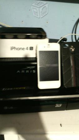 IPhone 4s Con Caja Completo Iusacell V/C