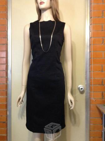 Elegante vestido negro Talla chica