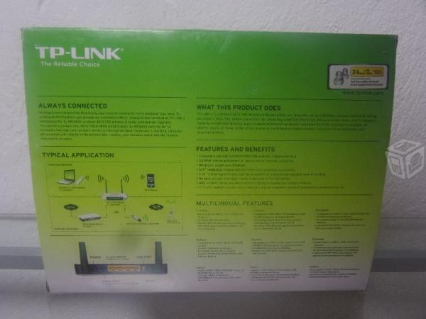 TP-LINK TL-MR3420 3G/3.75G router inalambrico