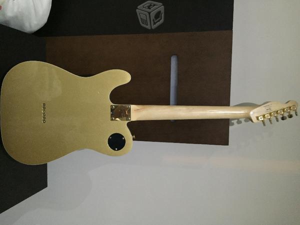 Guitarra Squier J5 Telecaster Frost Gold