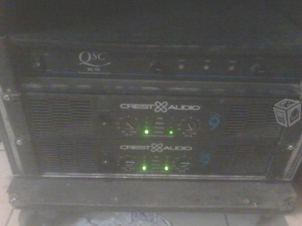 Cres audio ca 9 y qsc 2000