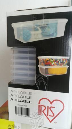 Cajas plástico nuevas zapatera juguetes joyas