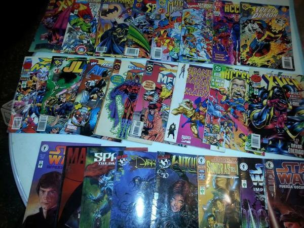 Lote de Comics DC StarWars Xmen Marvel Spawn