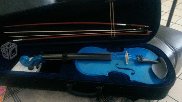 Violin azul