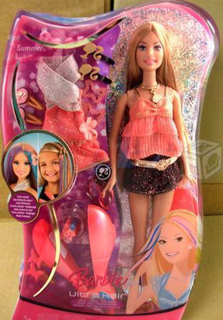 Barbie fashion Fever, Set hair color doll Nueva
