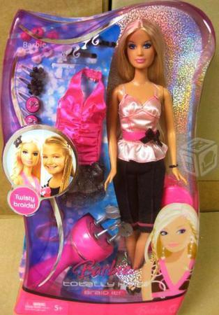 Barbie fashion Fever Set hair rizos doll Nueva