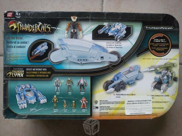 Thundercats tygro. con vehiculo thunder racer