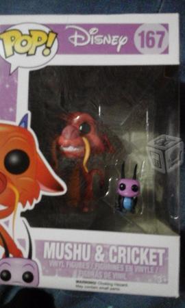 Mushu & Cricket De Mulan Disney Pop Funko