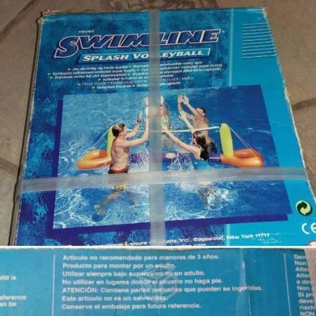 Cancha de voleiball acuatica inflable