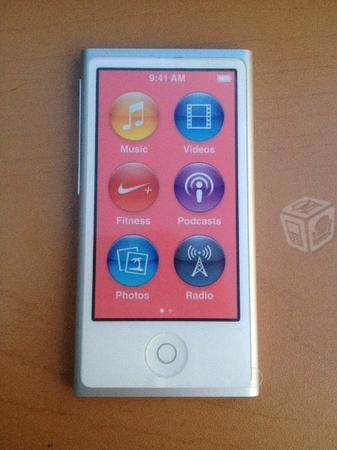 Ipod nano plata 7g 16gb nuevo earpods