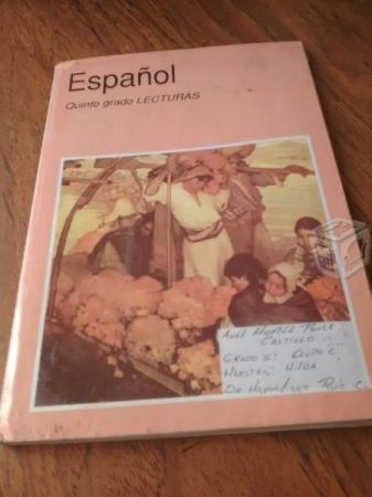 Español Quinto Grado Lecturas - Sep