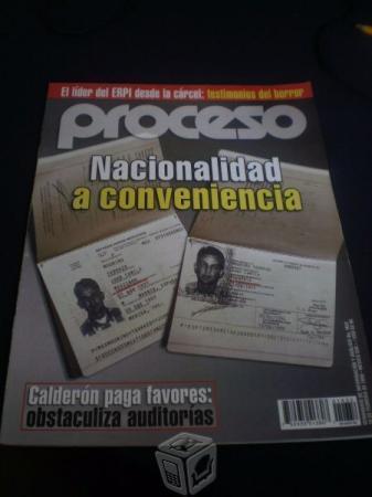 Revista Proceso Nacionalidad A Conveniencia Feb 20