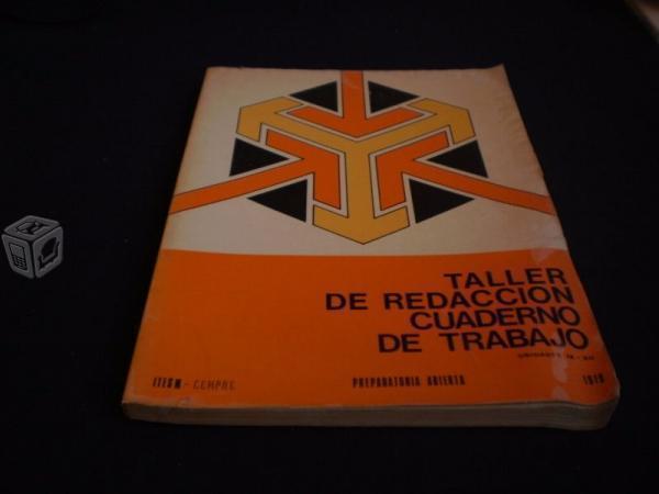 Taller De Redacción Cuaderno De Trabajo Itesm 1979
