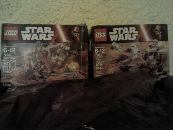 Lego Star Wars 75133 y 75134