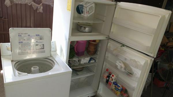 Refrigerador grande y lavadora 10k 3800