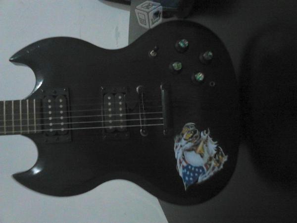 Guitarra elecrica metalera