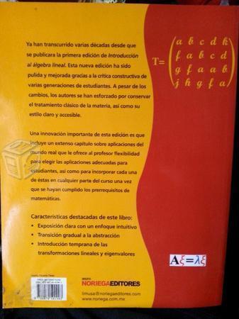 Libro Antón álgebra lineal 5ta edición