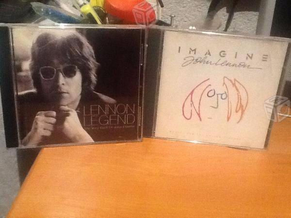 Cds de John Lennon Imagine y Legend 180 x 2