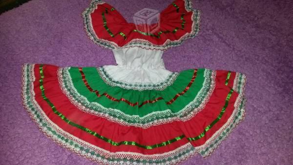 Vestido nuevo mexicano para niña de 1 año