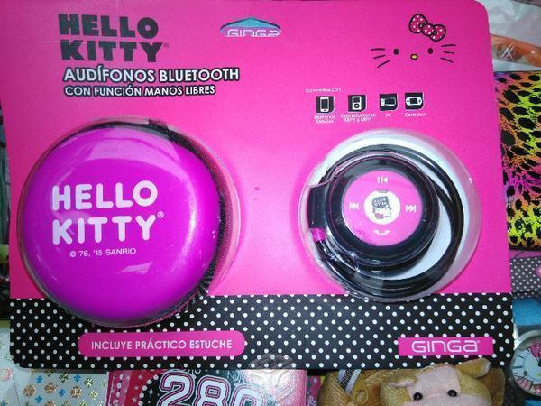 Audifonos bluetooth hello kitty