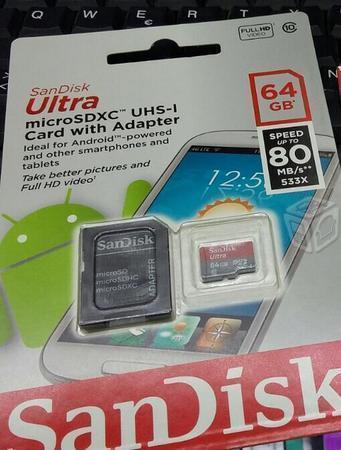 Memoria Micro SD 64 GB
