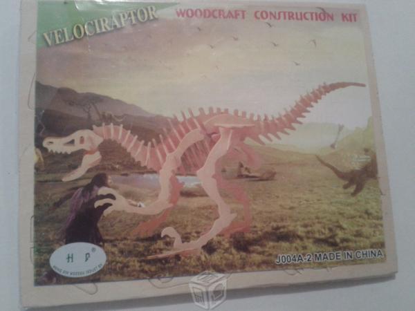 Rompecabezas 3d de dinosaurios