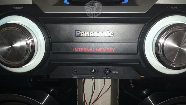 Stereo Panasonic Dj box Bluetooth cd usb