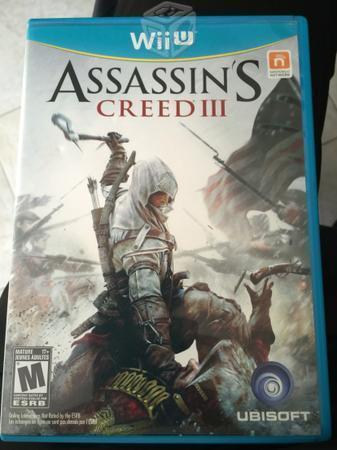 Assassin's creed III Wii u