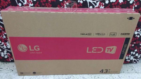 Pantalla 43 lg led full hd nueva sellada