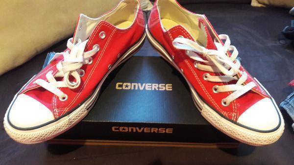 Tennis Converse rojos para hombre