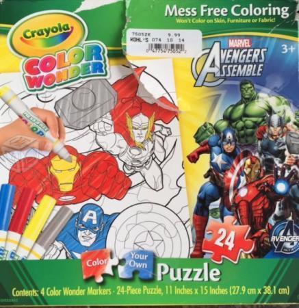 Rompecabezas Marvel Avengers Cardinal Games Color