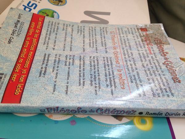 Libro El filósofo de Güémez