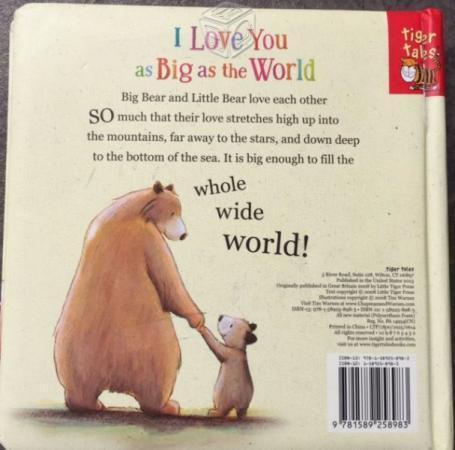 Libro I Love You As Big As The World Book David Va