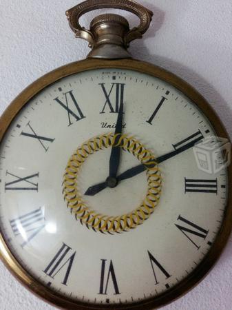 Antiguo Reloj Electrico United 60's Estilo Bolsill