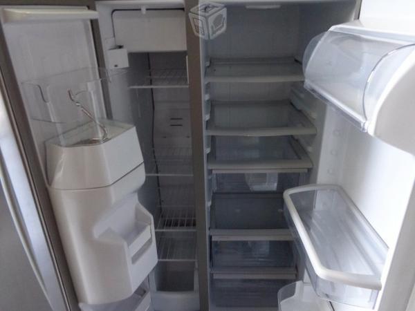 5d refrigerador gris whirlpool, kitchen aid perfe