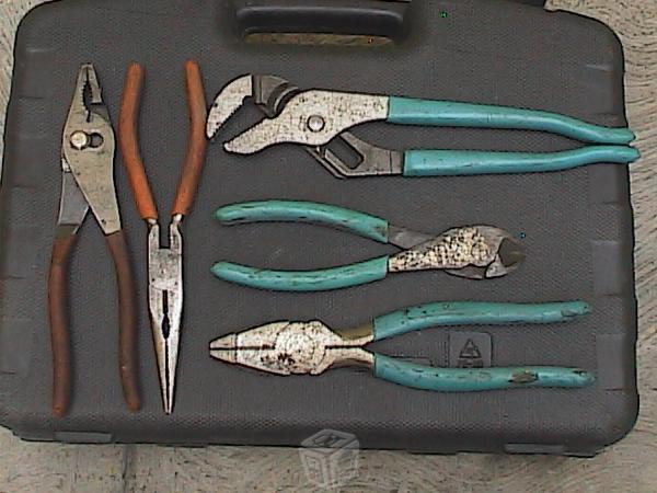 Lote de herramientas para electrico de 5 piesas
