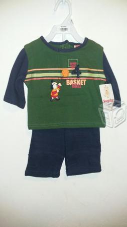 Bonito set ropa para bebé talla 3-6 meses