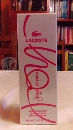 Perfume nuevo lacoste joy pink dama