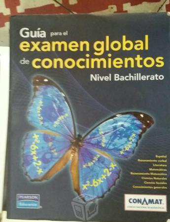 Guia p/examen global CONAMAT (bachillerato)