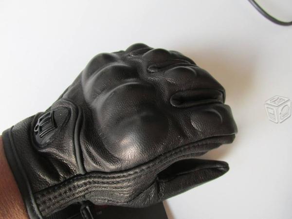 Guantes icon pursuit nuevos talla m piel