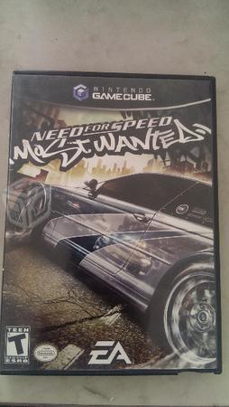 Nintendo game cube need for speed most wanted