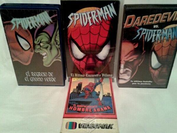 Coleccion de peliculas VHS Spiderman