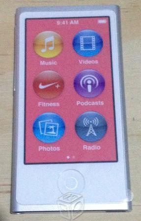 Ipod nano 7g 16gb color plata nuevo con earpods