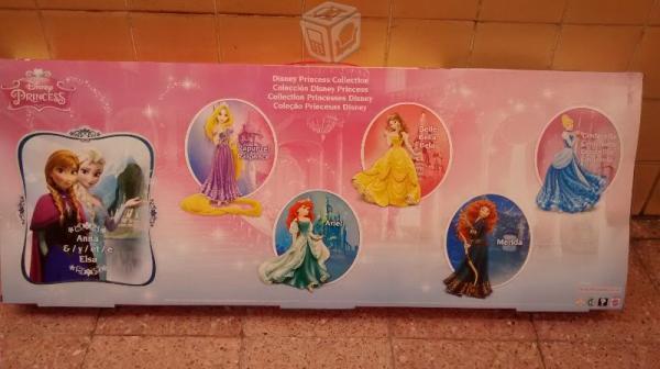 Set de princesas disney con las muñecas de frozen