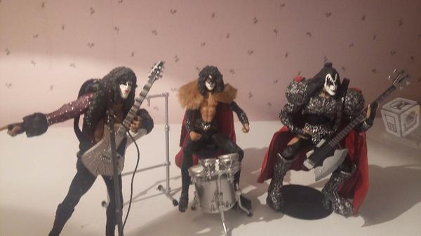 Set del grupo KISS CREATURES
