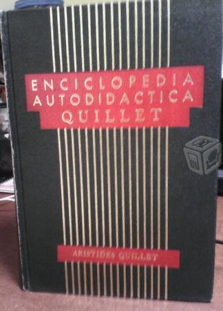 Enciclopedia autodidactica quillet 4 tomos grandes