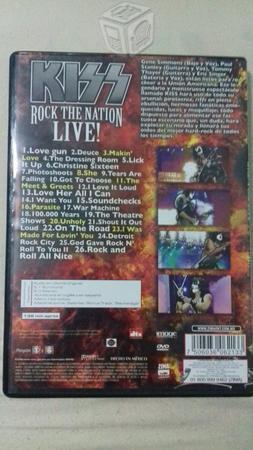 Kiss DVD Rock the nation live!